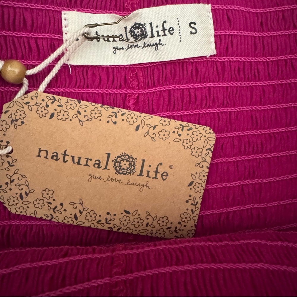 Natural Life Daisy Skirt Magneta Size Small - Picture 6 of 7